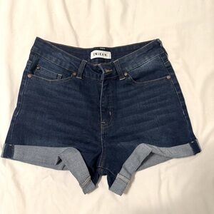 Blue Jean Stretch Shorts